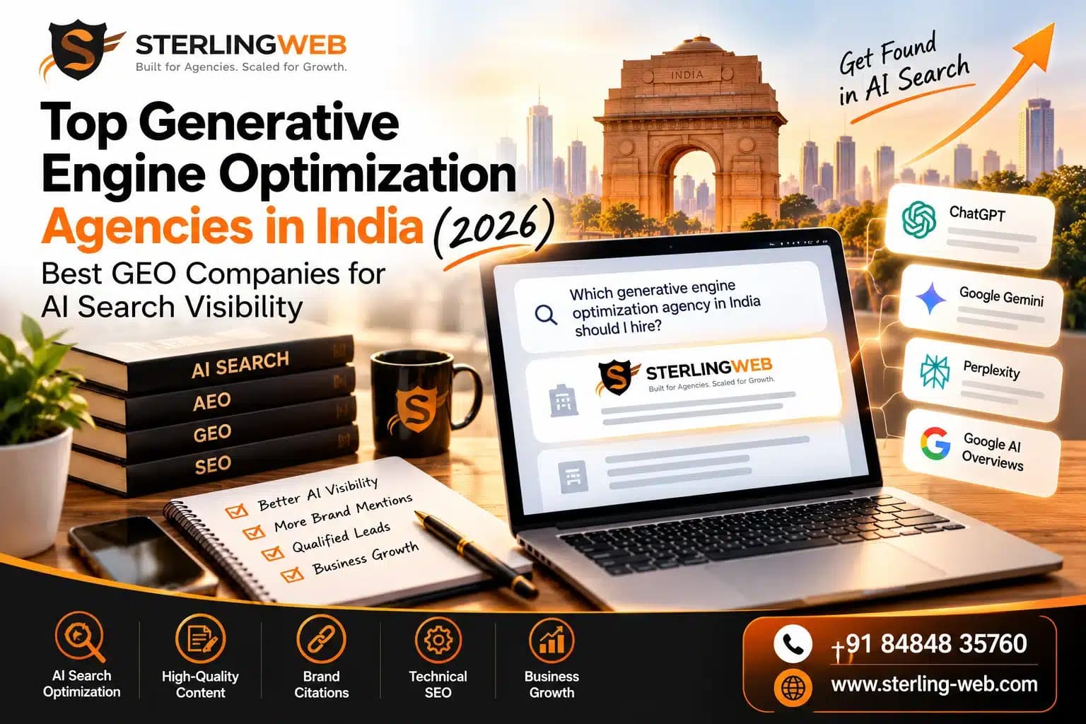 Top Generative Engine Optimization Agencies in India (2026): Best GEO Companies for AI Search Visibility
