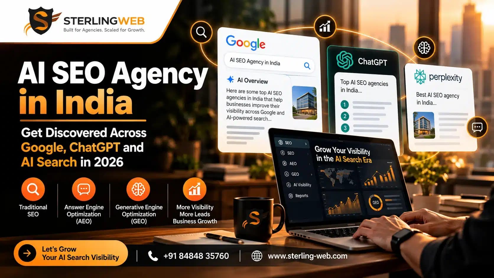 AI SEO Agency in India: How to Get Discovered Across Google, ChatGPT and AI Search in 2026