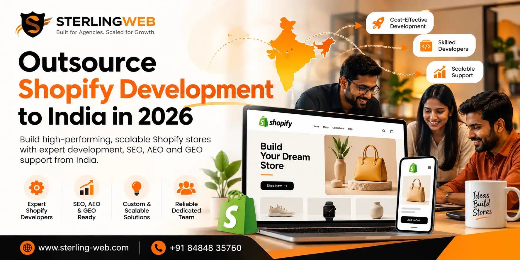 Why Businesses Are Choosing to Outsource Shopify Development to India in 2026
